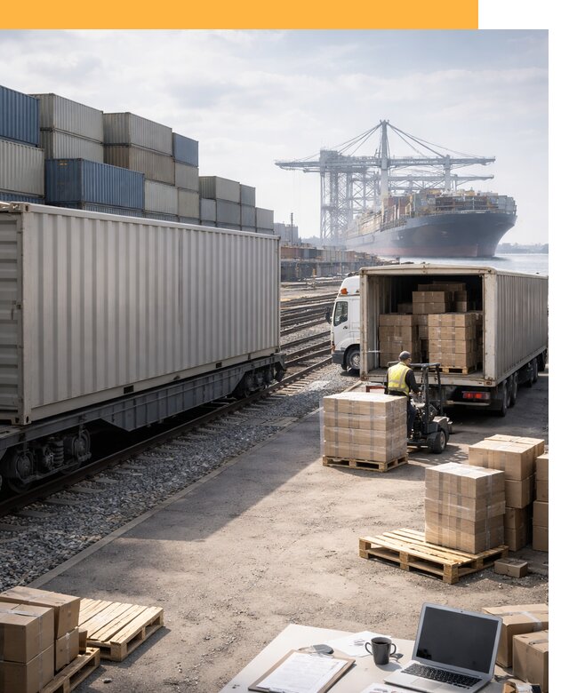 Мультимодальные перевозки грузов по миру от 45576 руб