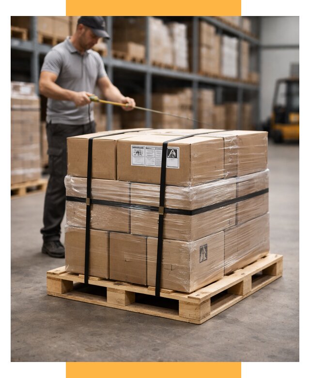 Упаковка и паллетирование грузов от 3545 р. | СетСервис-Клс