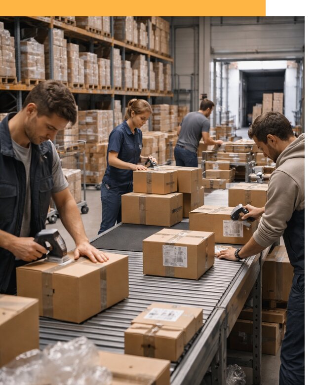 Доставка товаров для маркетплейсов от двери до склада от 7596