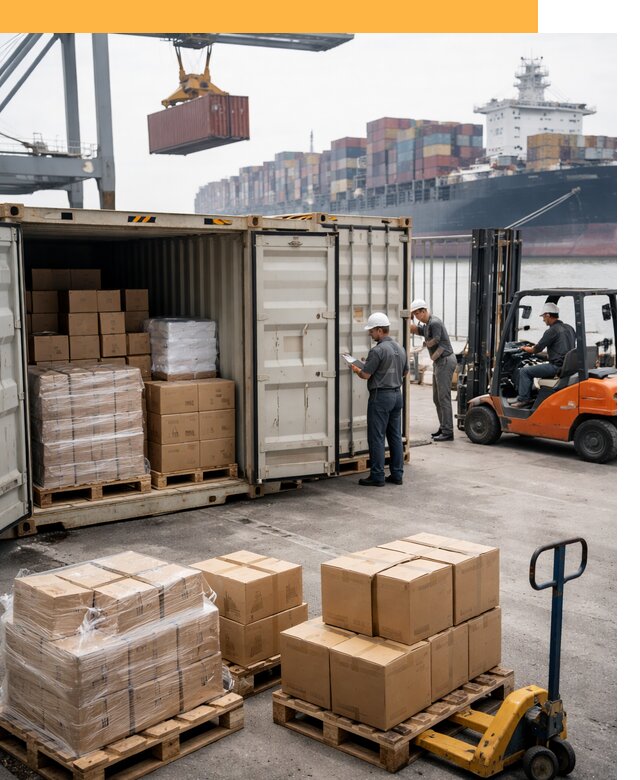 Контейнерные перевозки из Китая под ключ от 121536 руб/контейнер