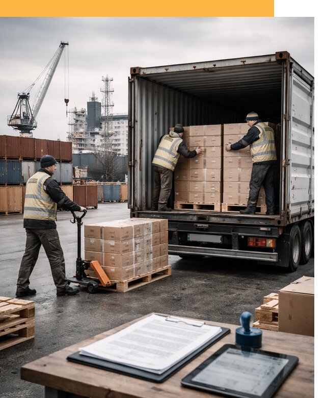 Доставка грузов из Латвии от 25320 руб, морская, авто, авиа