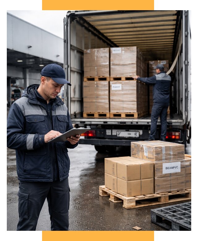 Доставка грузов из Беларуси от 15192 р. логистика СетСервис-Клс