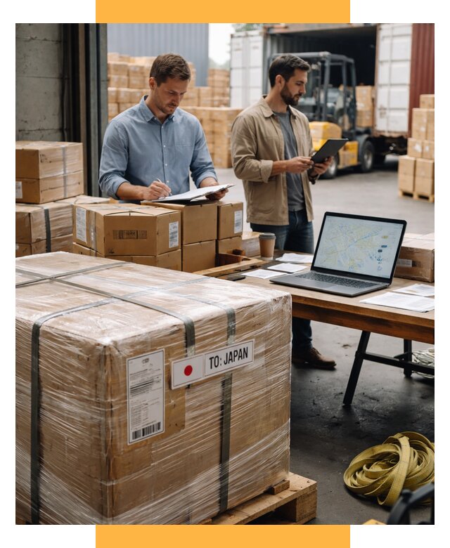 Доставка грузов в Японию от 25320 р., логистика СетСервис-Клс