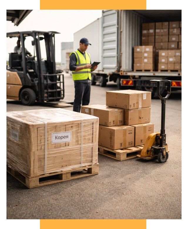 Доставка грузов в Корею из России от 35448 р. | СетСервис-Клс