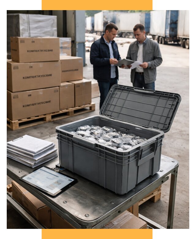 Перевозка комплектующих из Китая от 6583 р. | СетСервис-Клс