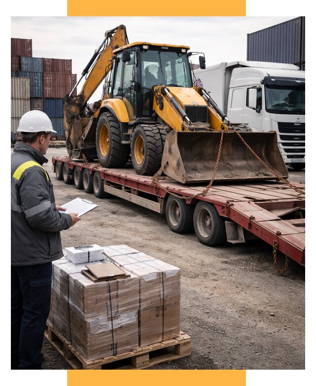 Международная перевозка спецтехники от 45576 р., СетСервис-Клс