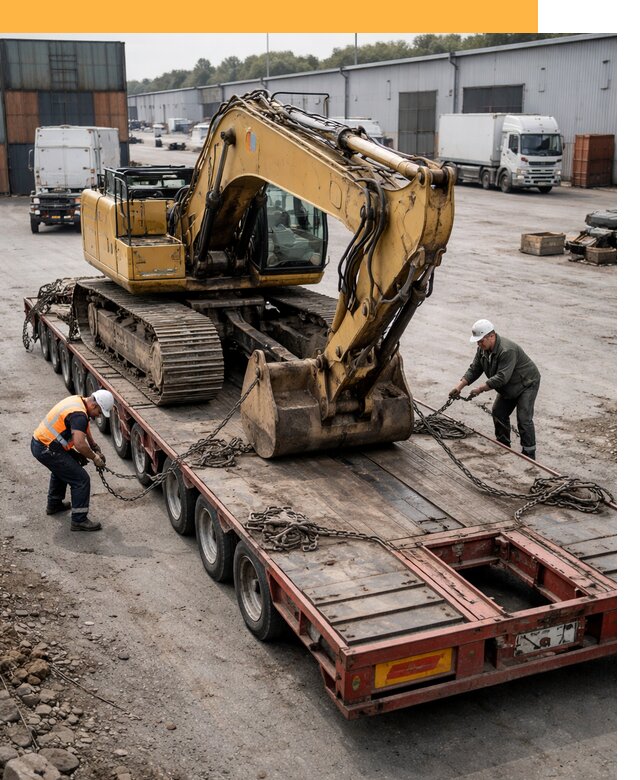 Перевозка спецтехники по России и миру от 45576 руб