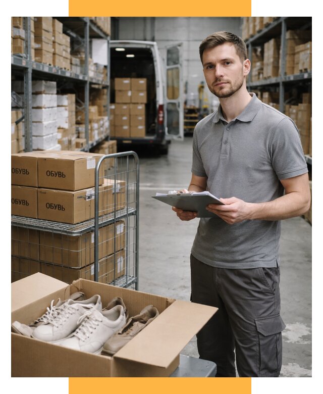 Доставка обуви из Китая и Турции от 4558 р. СетСервис-Клс