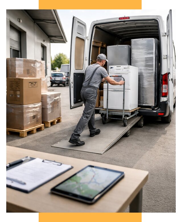 Перевозка бытовой техники от 6583 р. - логистика СетСервис-Клс