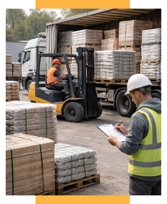 Перевозка строительных материалов от 5570 р. | СетСервис-Клс