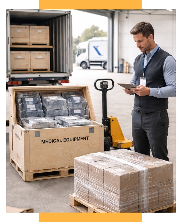 Перевозка медицинского оборудования от 15192 р. в СетСервис-Клс