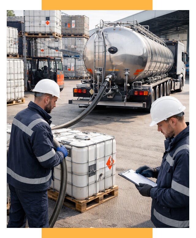 Перевозка химического сырья от 8609 р. Логистика СетСервис-Клс