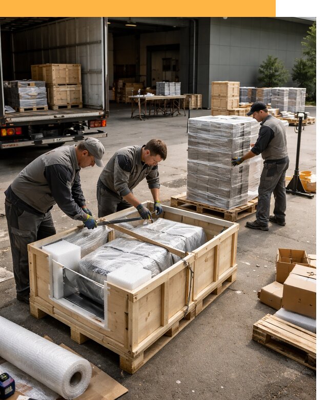 Перевозка выставочных грузов по миру от 25320 руб за м2 с таможней