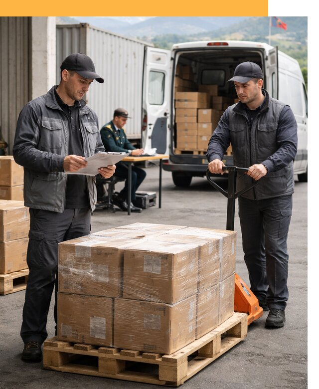 Доставка грузов через Армению, быстрая таможенная очистка от 25320