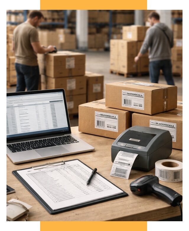Маркировка импортных товаров от 4558 р. под ключ, СетСервис-Клс