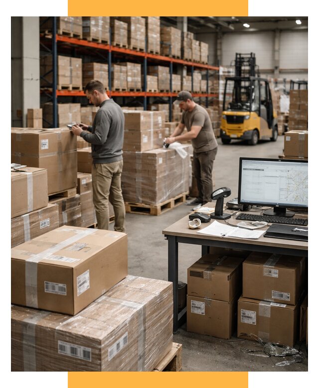 Склад консолидации в Европе от 6583 р., услуги СетСервис-Клс